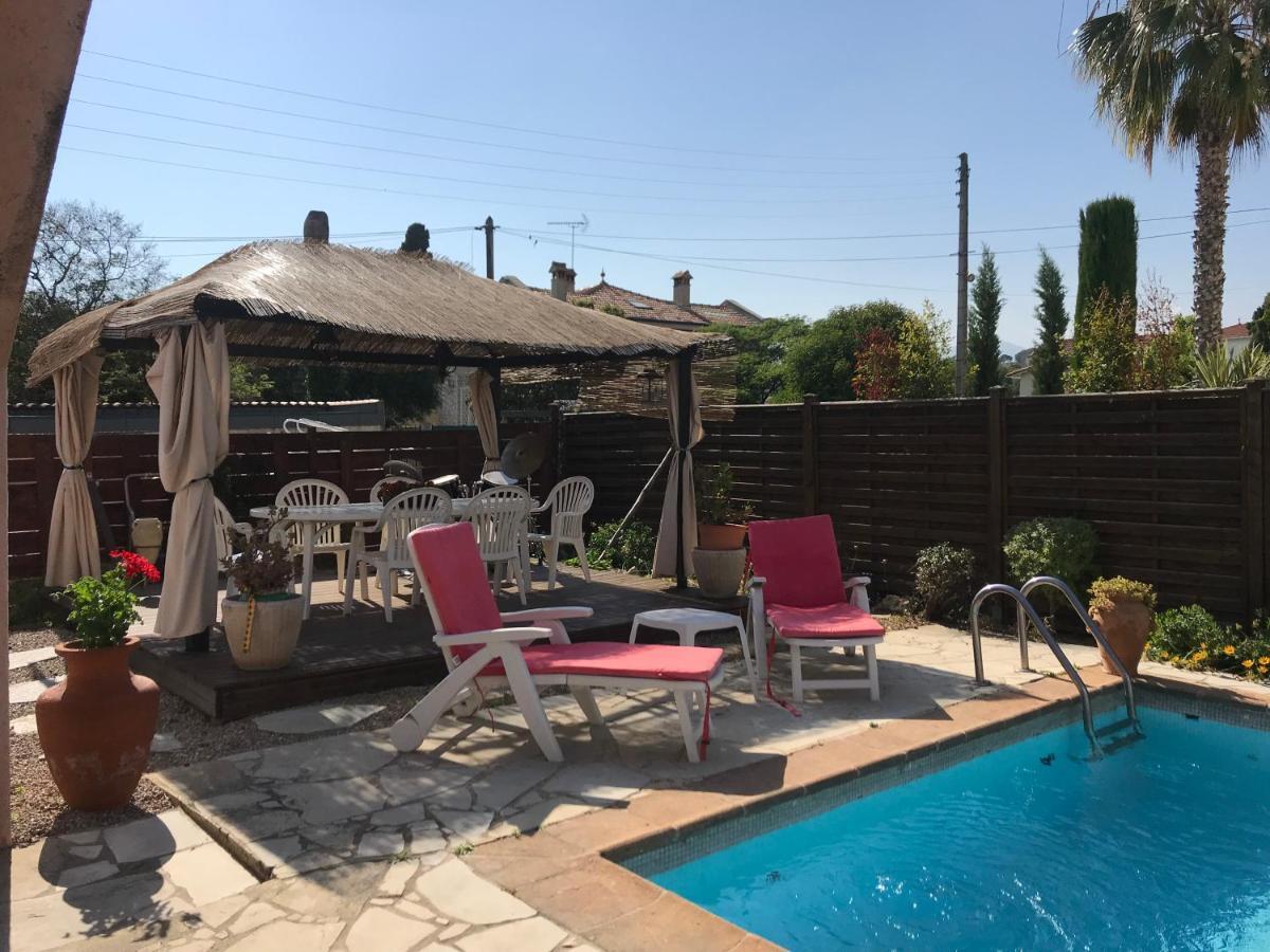 Rez De Jardin Villa Cagnes Sur Mer. Eksteriør bilde