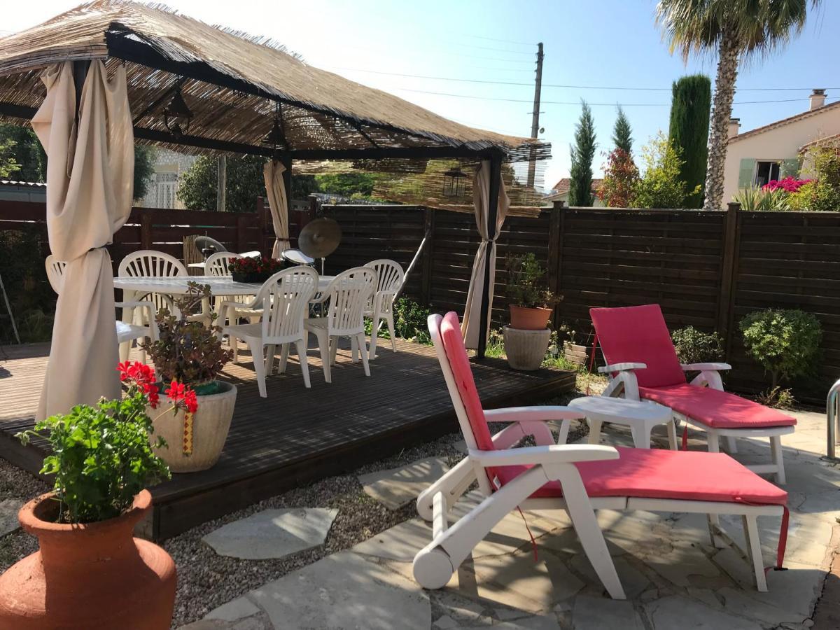 Rez De Jardin Villa Cagnes Sur Mer. Eksteriør bilde